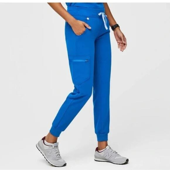 Figs Pants - Figs XXS Zamora Jogger Scrub Pants Royal Blue Womens